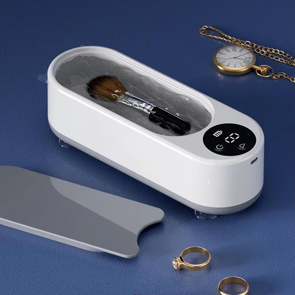Ultrasonic Glasses Cleaning Ultrasound Jewelry Cleaner Machine High Frequency Ultrasonic Cleaning Bath for Jewelry Washing Tools