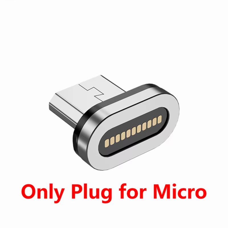 6 in 1 Magnetic Quick Charge Cable PD 100W for Iphone Charger Cable Micro USB Type C to USB C Cable for Xiaomi Samsung Macbook