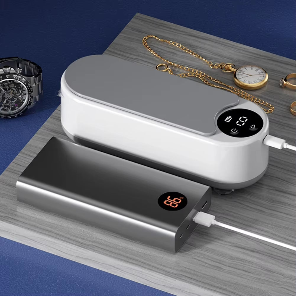 Ultrasonic Glasses Cleaning Ultrasound Jewelry Cleaner Machine High Frequency Ultrasonic Cleaning Bath for Jewelry Washing Tools